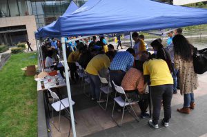 soldering at Shanghai Maker Carnival 2013