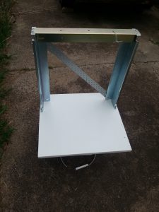 Camera copy stand 3 - steady, but hard to adjust height